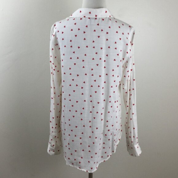 Lucky Brand Heart Button Up Shirt s - Picture 5 of 10